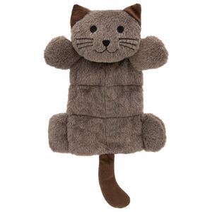 Animal Planet Pets Plush Toy Cat with 6 Squeakers for Dogs